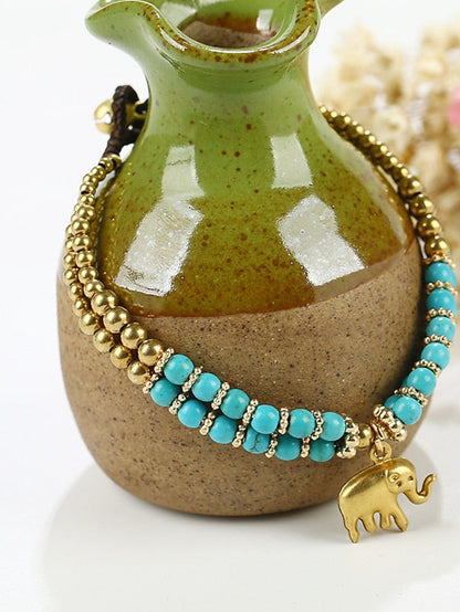 Bracelets Ethnic Style Street Elephant Bracelets & Bangles for Women
