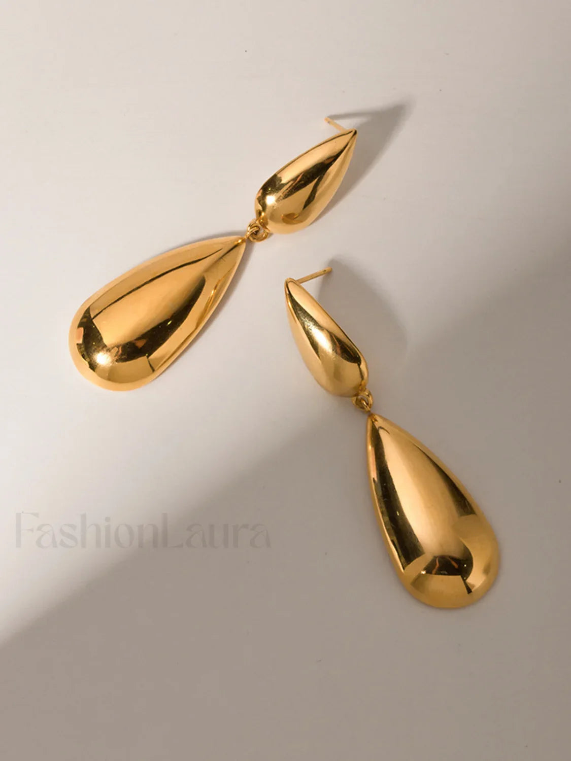 Double Charming Teardrop Earrings