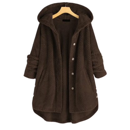Juvy - Chaqueta polar con capucha - Casual - - Ideal para Otoño/Invierno