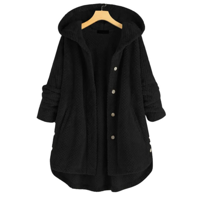 Juvy - Chaqueta polar con capucha - Casual - - Ideal para Otoño/Invierno