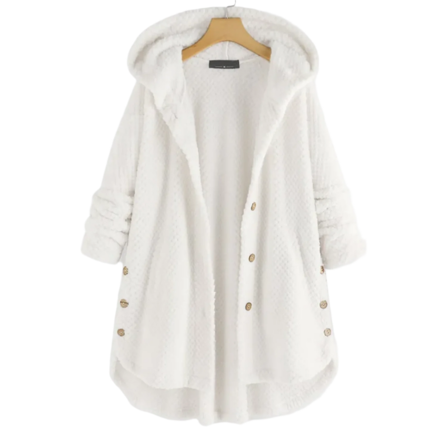Juvy - Chaqueta polar con capucha - Casual - - Ideal para Otoño/Invierno