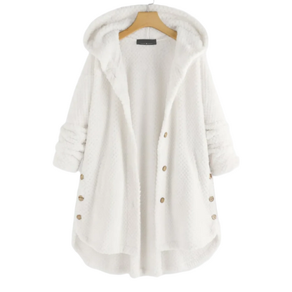 Juvy - Chaqueta polar con capucha - Casual - - Ideal para Otoño/Invierno