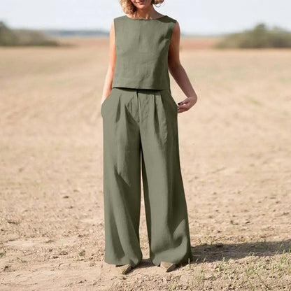Marguerite - Conjunto de verano - Casual - Estilo formal ligero - Ideal para el verano