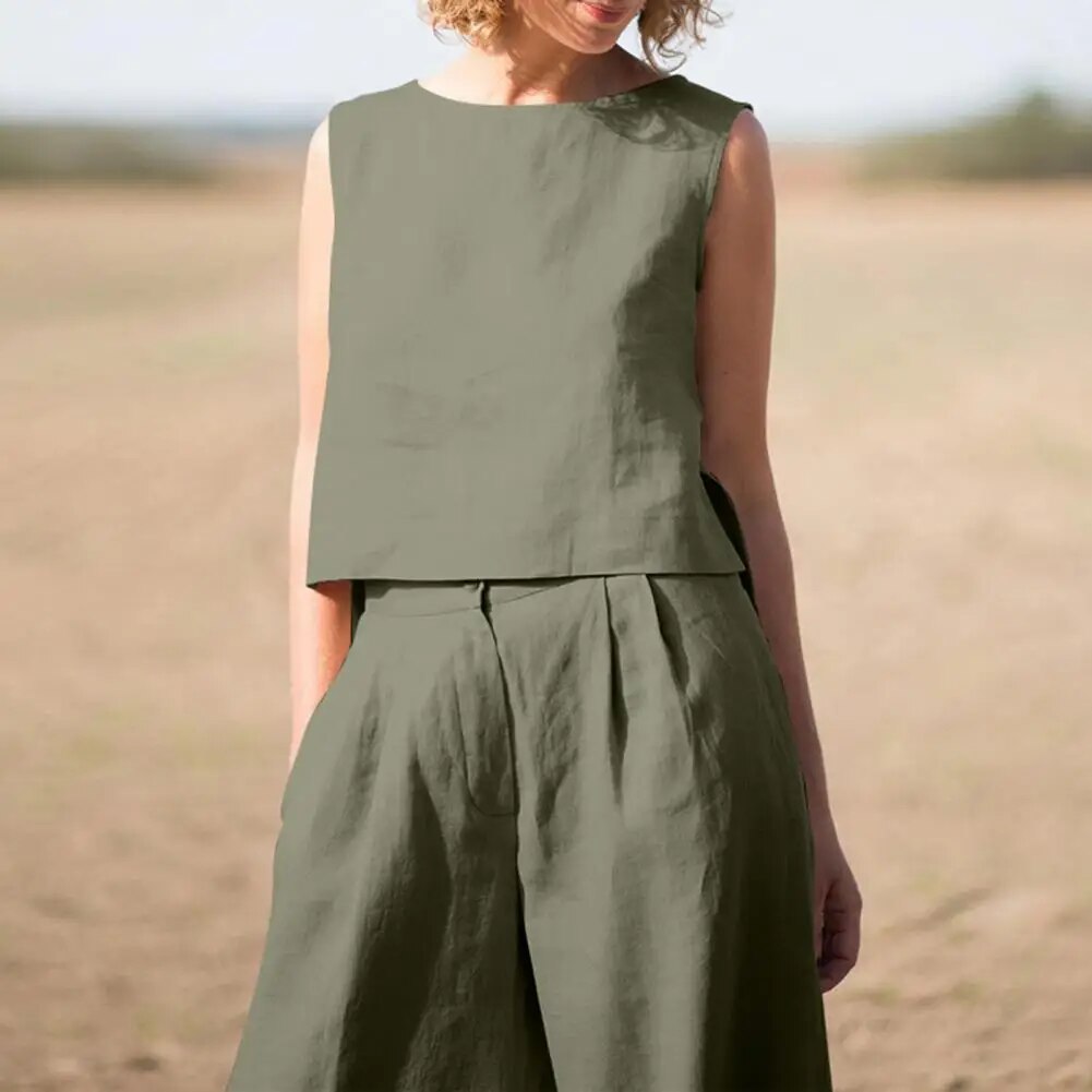 Marguerite - Conjunto de verano - Casual - Estilo formal ligero - Ideal para el verano