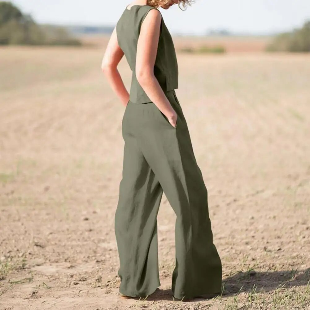 Marguerite - Conjunto de verano - Casual - Estilo formal ligero - Ideal para el verano