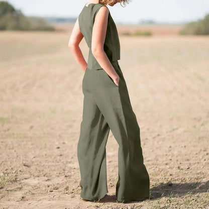 Marguerite - Conjunto de verano - Casual - Estilo formal ligero - Ideal para el verano