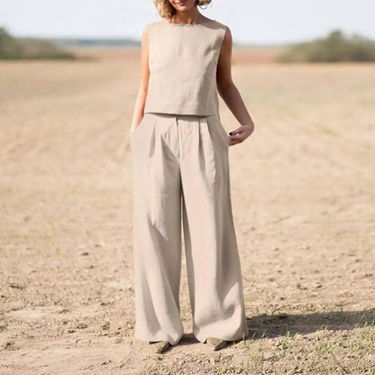 Sabrina - Conjunto de verano para mujer - Casual - Colección de temporada - Ideal para verano