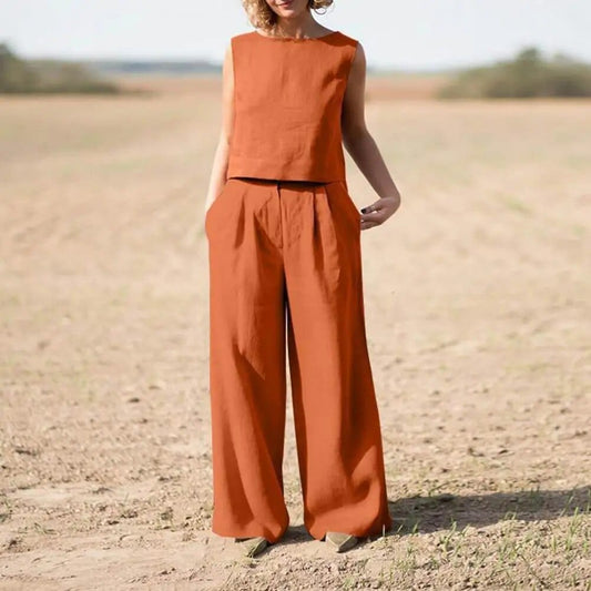 Sabrina - Conjunto de verano para mujer - Casual - Colección de temporada - Ideal para verano