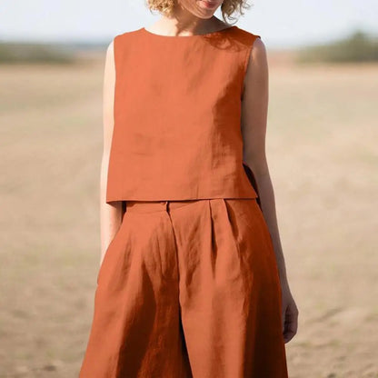 Marguerite - Conjunto de verano - Casual - Estilo formal ligero - Ideal para el verano