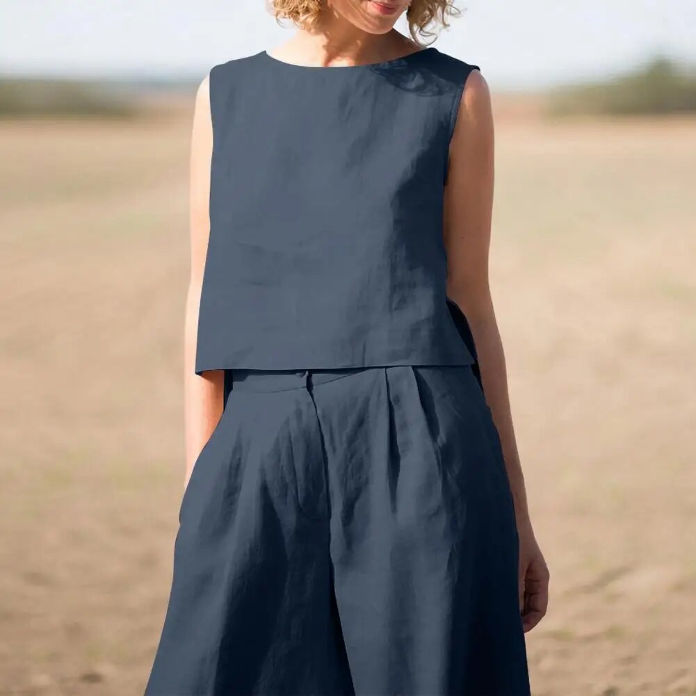 Marguerite - Conjunto de verano - Casual - Estilo formal ligero - Ideal para el verano