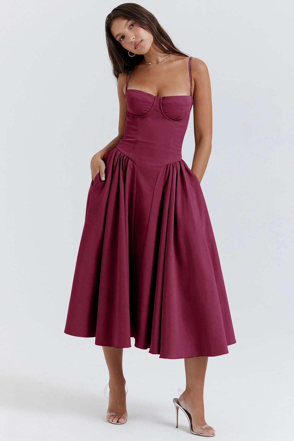 Claire - Waist Shaper Sundress
