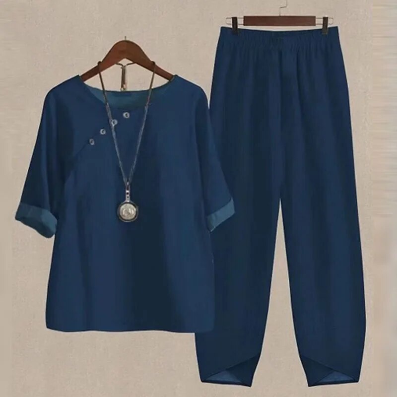 Caitlyn - Conjunto de verano - Casual - Estilo moderno y ligero - Ideal para el verano