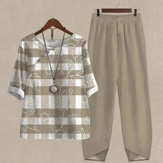 Caitlyn - Conjunto de verano - Casual - Estilo moderno y ligero - Ideal para el verano