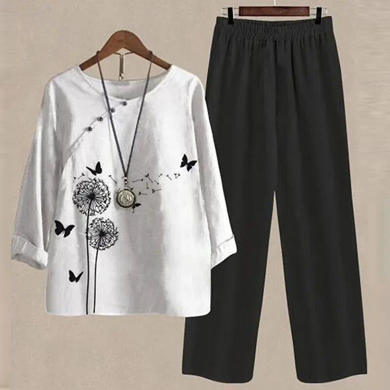 Caitlyn - Conjunto de verano - Casual - Estilo moderno y ligero - Ideal para el verano