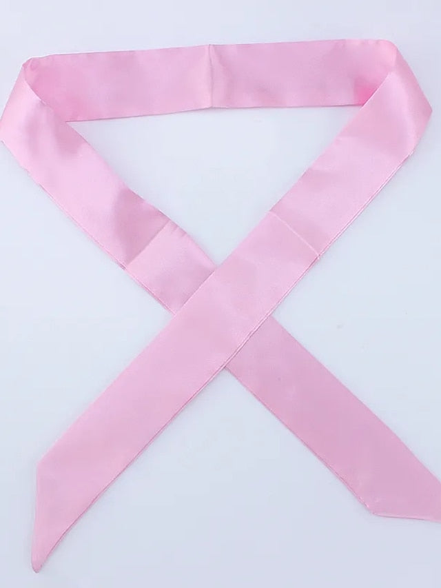 100*4cm Long Skinny Scarf for Lady Neck Tie Solid Silk Hairband Female Ribbon Belt Scarves Headband Bag Decoration for Women