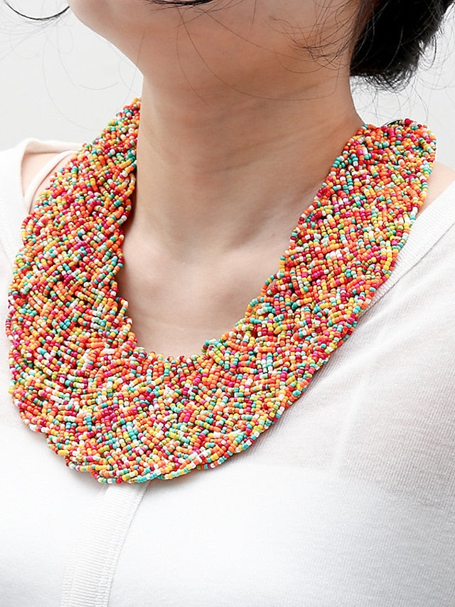 necklace Vintage Outdoor Flower Necklaces for Women