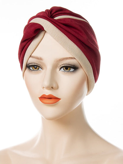 Turban Home Daily Holiday Patchwork Quilted Polyester Casual Sweet Casual Casual / Daily Convenient 1 pcs for Women
