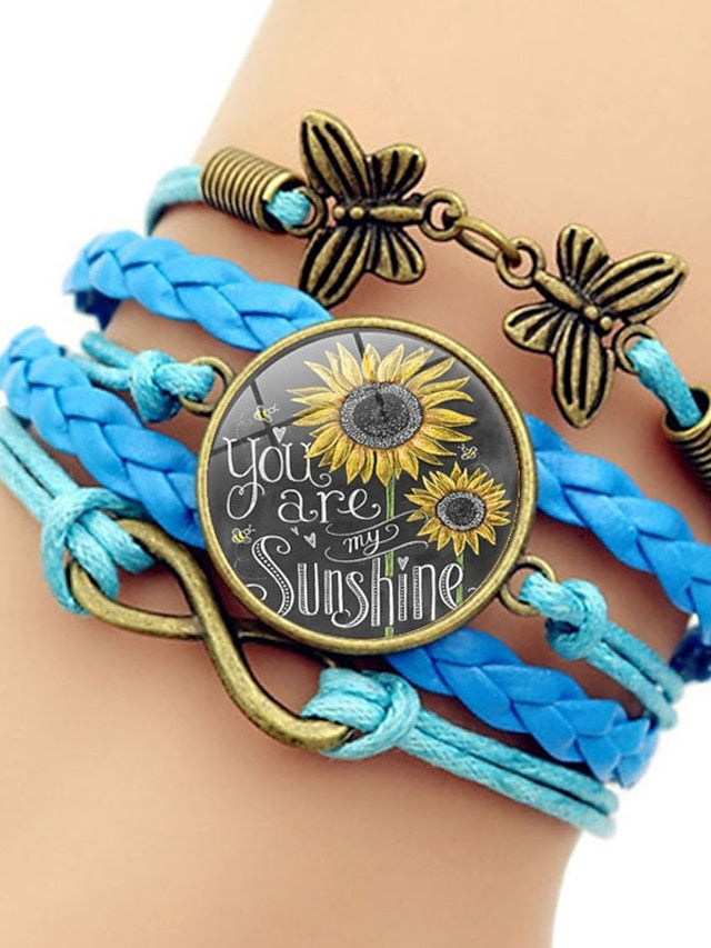 Bracelets Artistic Street Butterfly Bracelets & Bangles / White / Blue / Brown / Pink / Fall for Women