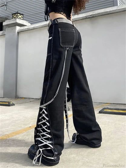 Dress Gothic Denim Rebel Pant