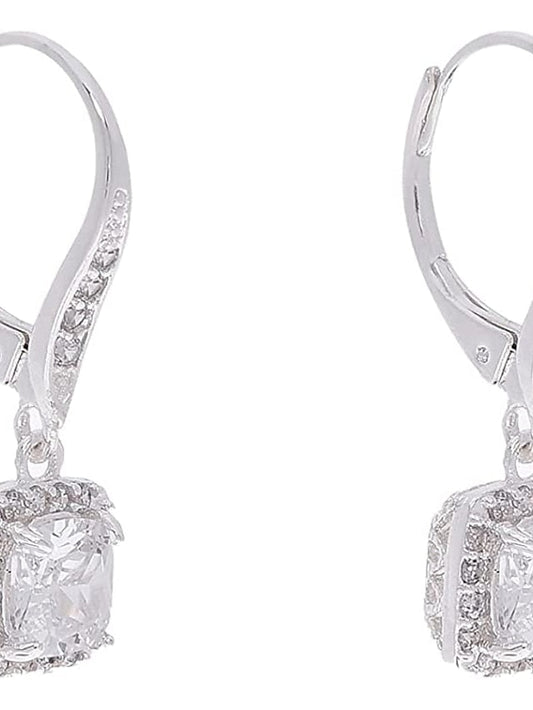 1 Pair Crystal Earrings For Wedding Birdal Bridesmaids Chandelier Dangle Drop Earrings for Women