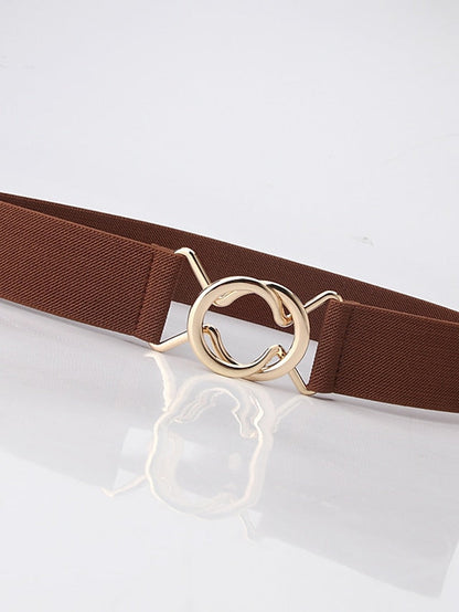 Belt Alloy White Black Gray Pink Camel Wide Belt Outdoor Dailywear Daily Holiday Pure Color / Spring / Summer / Fall / Winter / Coffee for Women