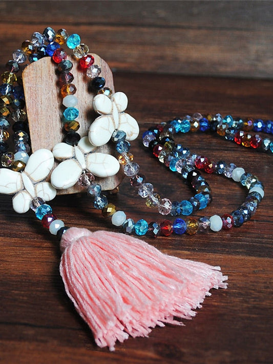 necklace Chic Modern Street Butterfly Necklaces & Color Crystal  Bohemia Sweater Necklace / Blue / Pink / Fall / Winter for Women