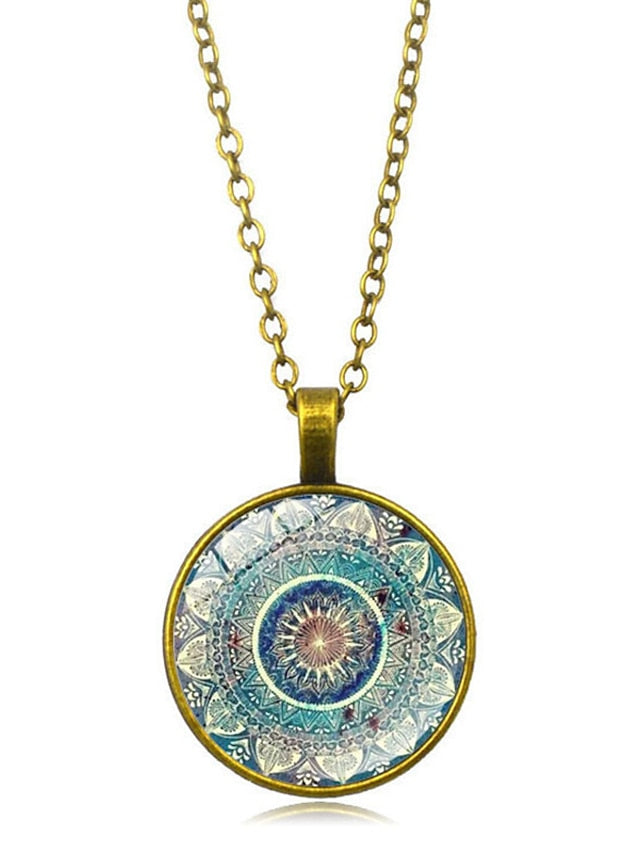 necklace Contemporary Anniversary Flower Necklaces / Gold / Silver / Fall / Winter / Spring for Women