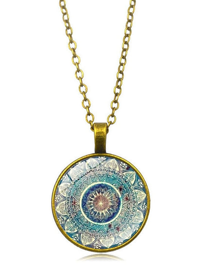 necklace Contemporary Anniversary Flower Necklaces / Gold / Silver / Fall / Winter / Spring for Women