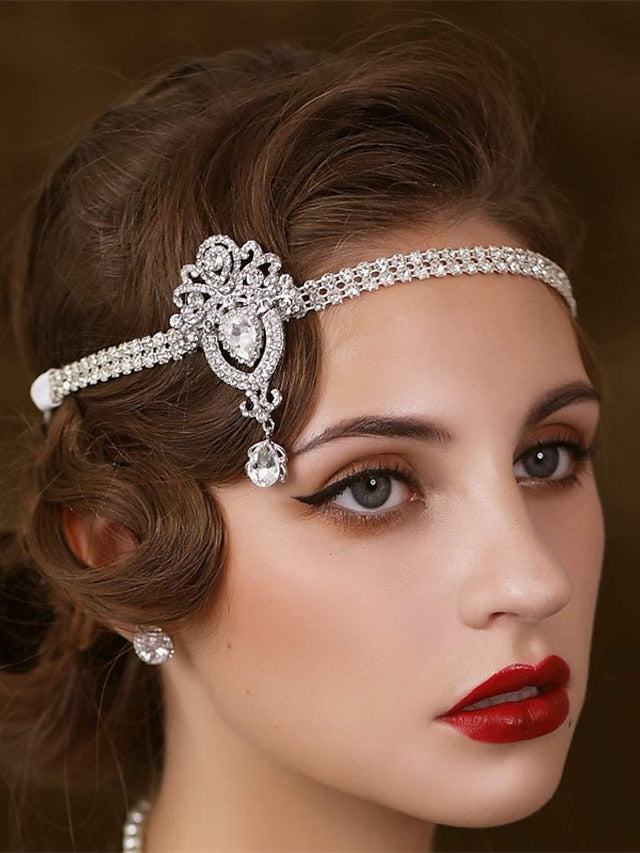 Hair Jewelry Romantic Wedding Pure Color Headwear for Women