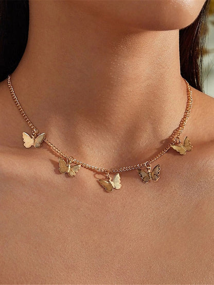necklace Fashion Outdoor Butterfly Necklaces for Women