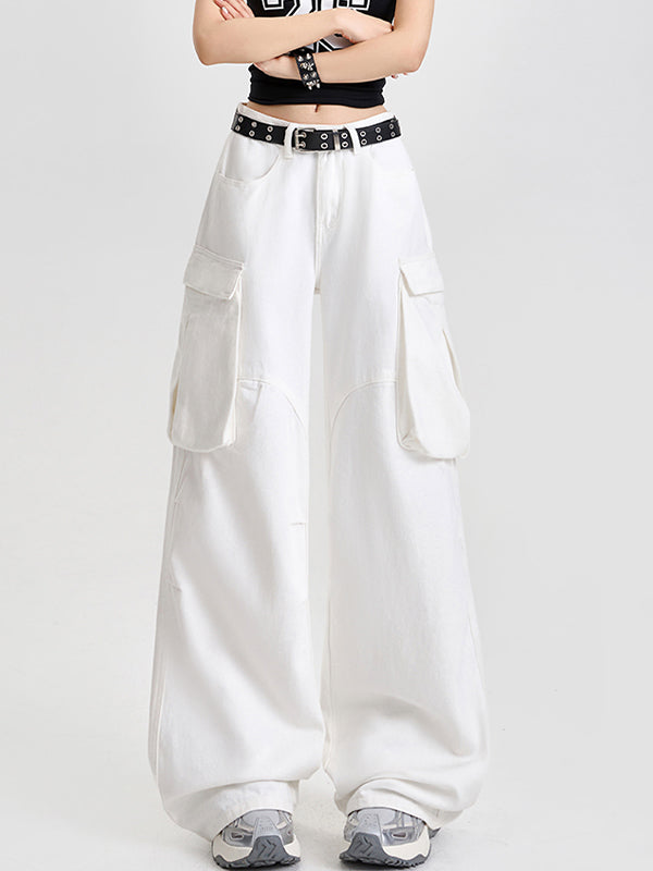 Loose-Fitting Straight Boyfriend Jeans