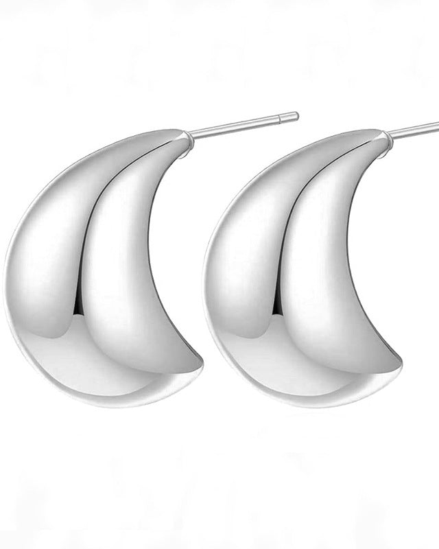 Metal Drop Earrings