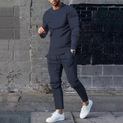 Duncan - Conjunto de camisa y pantalón - Deportivo - Ideal para Otoño/Invierno