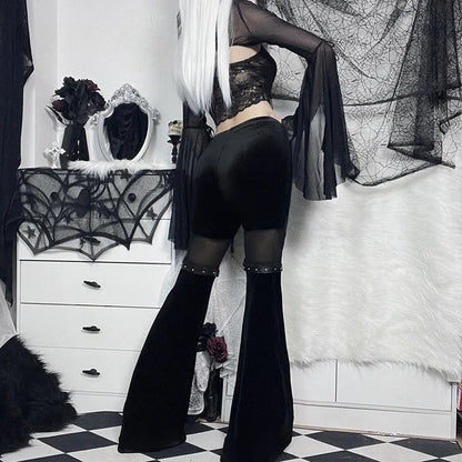 Punk Lace Streetwear Pants
