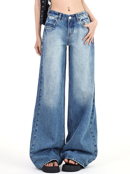Thin Washed Loose Slimming Boyfriend Jeans