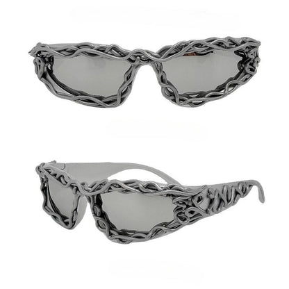 Futuristic Punk Trendy Glasses