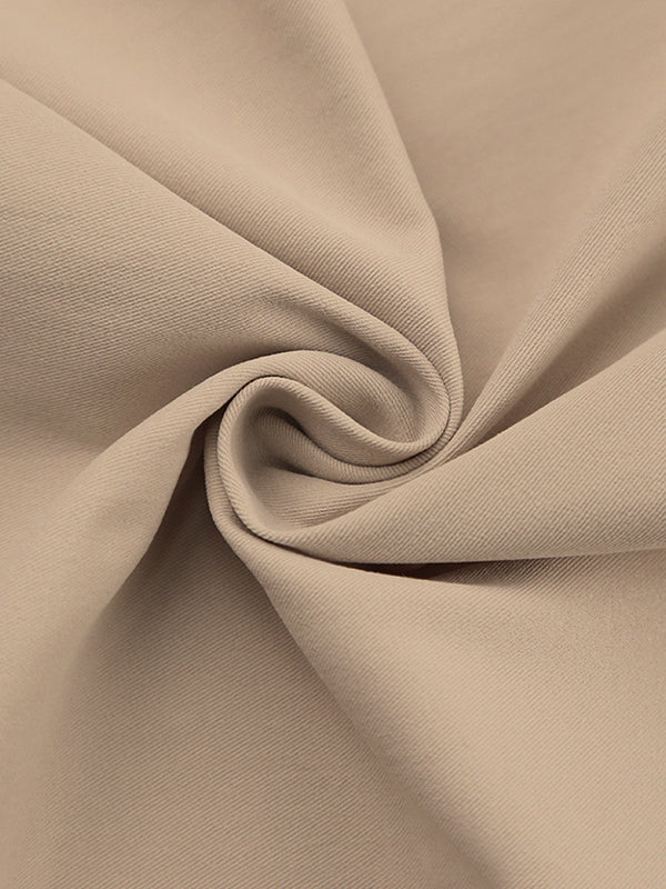 Fold Pleated Detail Shirt Mini Dress
