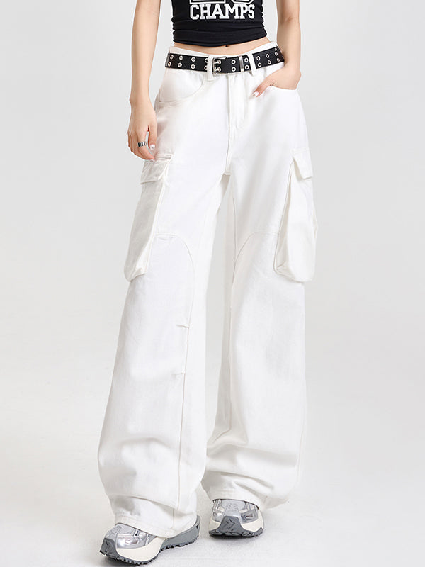 Loose-Fitting Straight Boyfriend Jeans