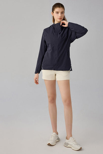 Windproof Fleece Lined Hooded Jacket