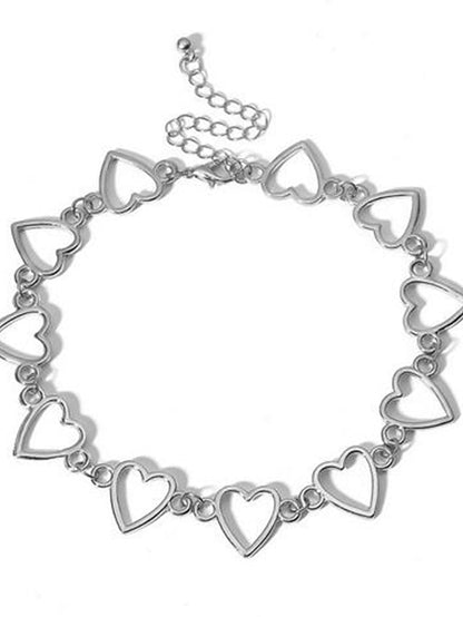 1PC Necklace For Street Beach Alloy Classic Heart for Women