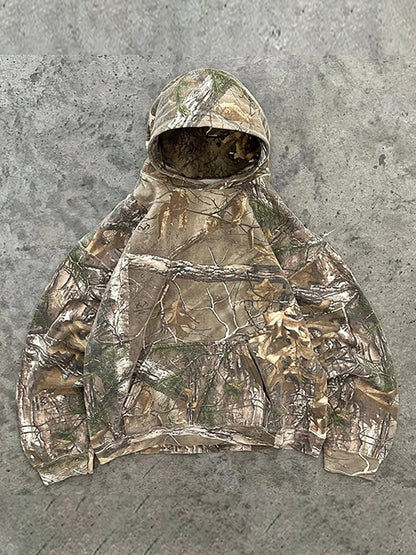Street Print Oversized Hoodie