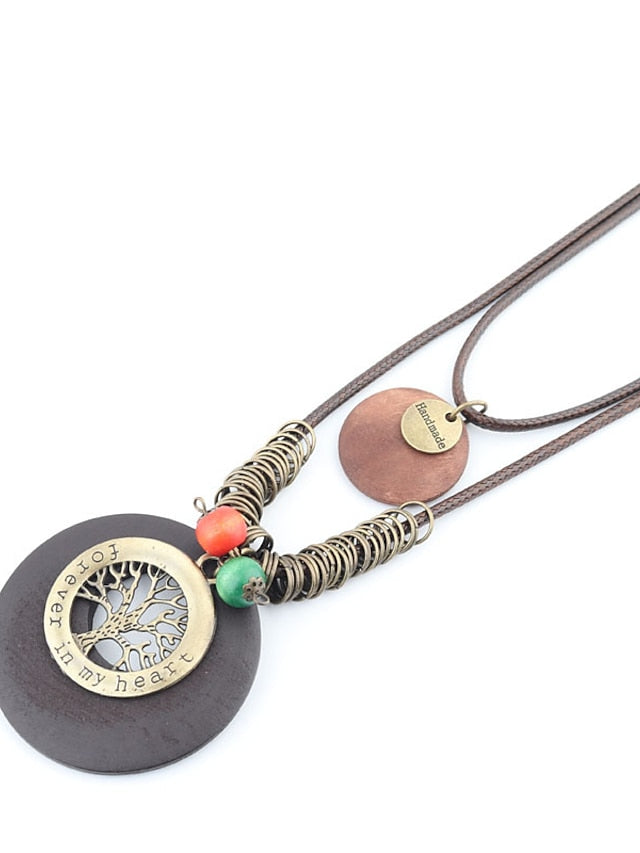 necklace Archaistic Street Tree Necklaces for Women
