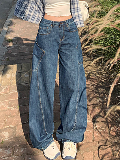 American Street Silhouette Cargo Jeans