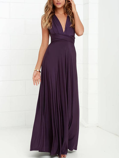 Elegante vestido largo infinito para mujer con múltiples diseños | Ideal para primavera/verano