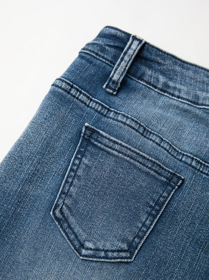 Vintage Denim Y2K Flare Leg Jeans