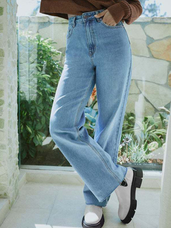 Vintage Loose Straight Boyfriend Jeans