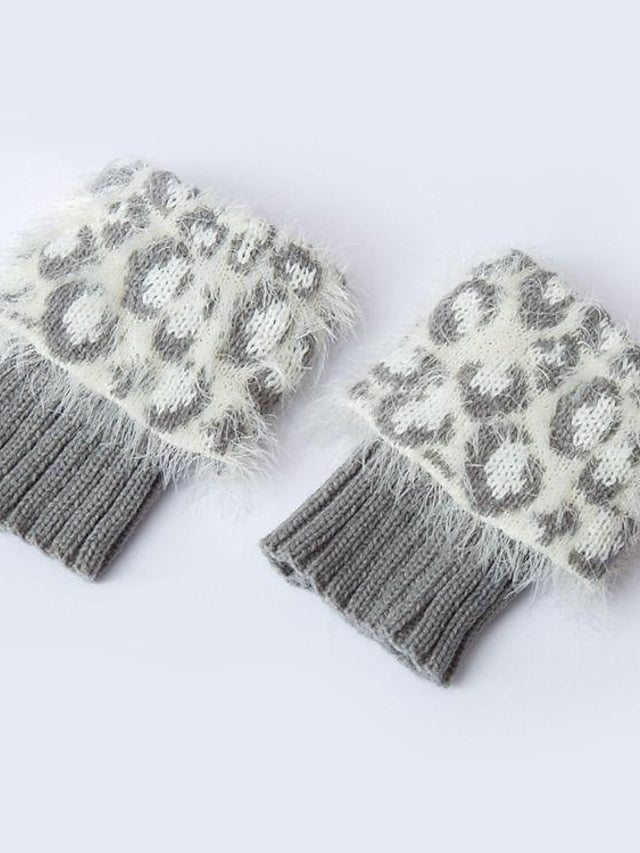 Leg Warmers Boot Cuffs Work Daily Acrylic Fibers Nylon Basic Classic Warm 1 Pair for Women