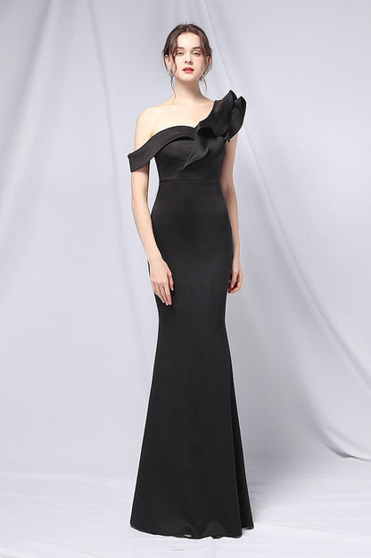 Off Shoulder Mermaid Maxi Party Dress