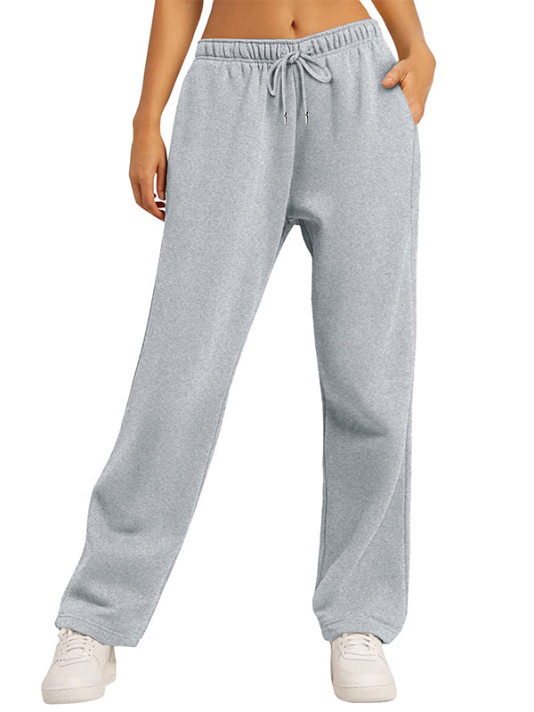 Solid Drawstring Sweatpants
