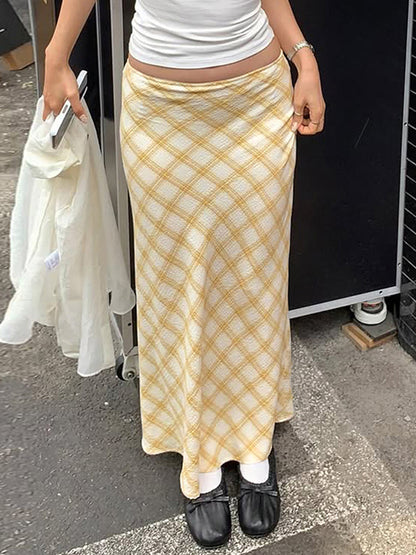 Spicy Girl Style Pattern Maxi Skirt